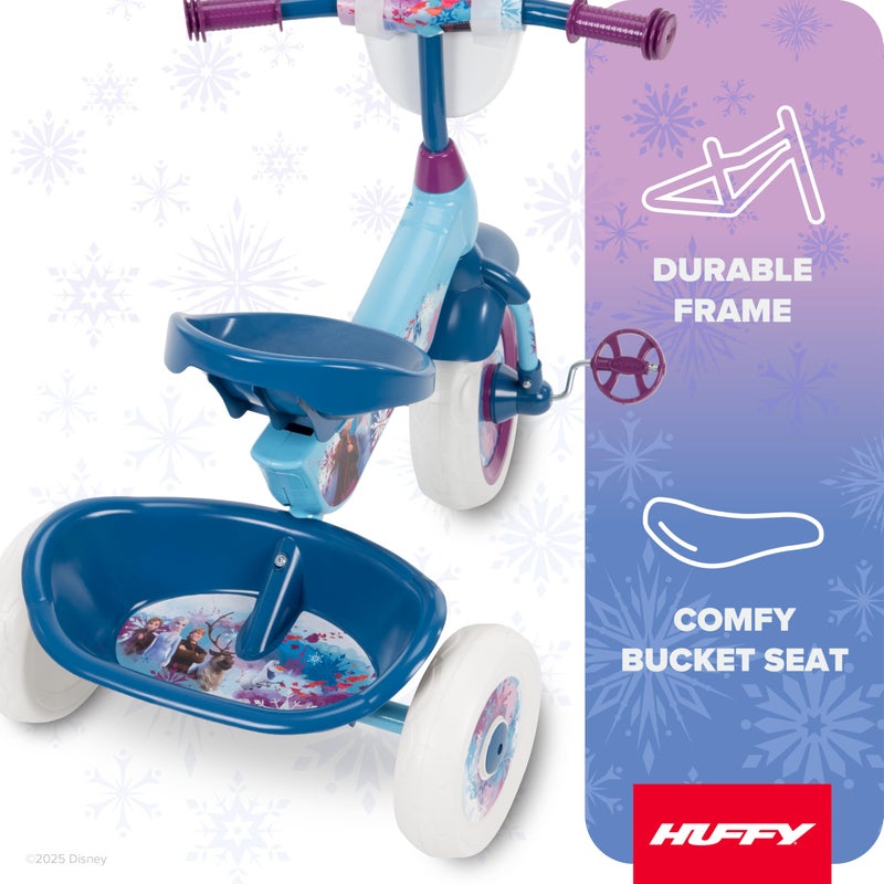 Huffy Disney Frozen 2 Girl's Trike, Ideal for Ages 3+, Anna, Elsa, and Olaf, Storage Bins for Snacks or Toys, Sturdy and Durable, Safe for Toddlers - Image 4