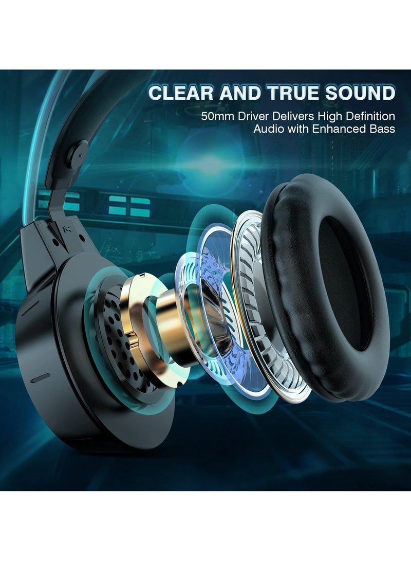 ONIKUMA X15 PRO Double-Head Beam Noise Cancelling Microphone Durable Stereo Surround Gaming Headphones RGB Audifonos Alambricos Gaming Headset - Image 2