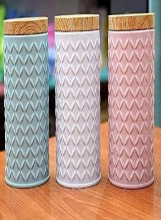 OR 3 Pieces Metal Sugar Tea Coffee Spice Can Set with Lid 3 (300ml)