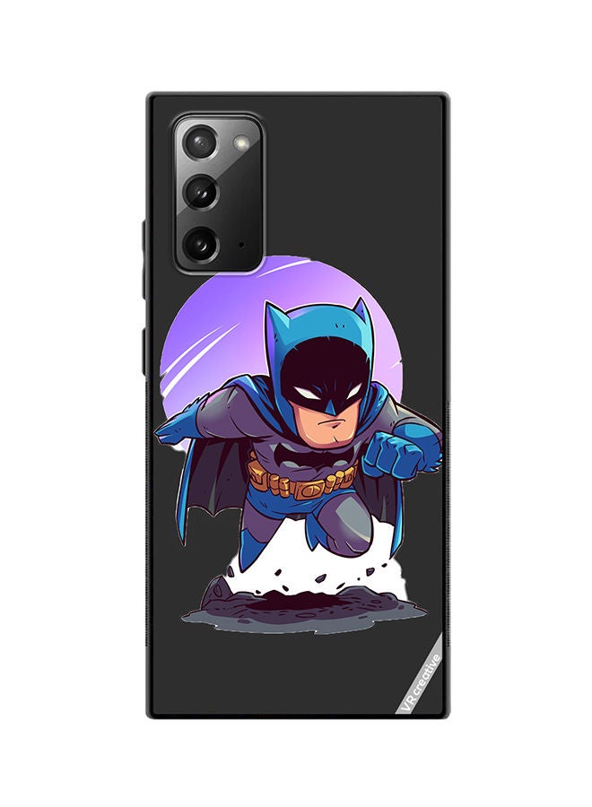 VR CREATIVE Protective Case Cover For Samsung Galaxy Note20 5G Desugb Superhero Batman Design Multicolour - Image 1