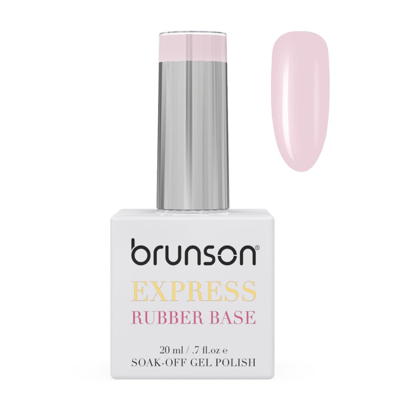 brunson TPO free Rubber Base Gel polish 20ml Soak Off Base Coat for Nail Strengthening Long Lasting Gel Polish Base for Chip Free Shine Brittle Nails UV Rubber base Russian manicure Non Yellowing salon manicure - Image 1