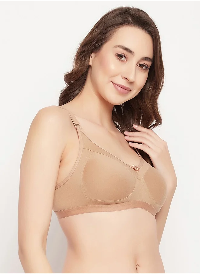 Clovia Clovia Pack of 2 Non-Padded Non-Wired Full Figure Multiway Bra - Cotton Rich