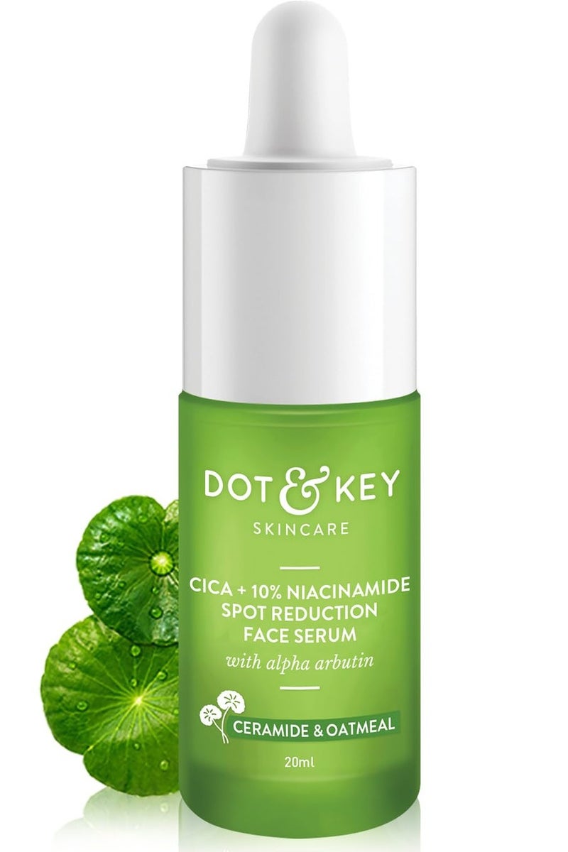 Dot & Key 10% Niacinamide Cica Face Serum, Reduces Acne & Dark Spot, Excess Oil | For Oily, Acne Prone & Sensitive Skin | 20ml - Image 1