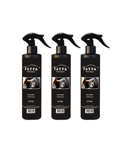 FAYFA Tyre Polish Spray 8 Fl.oz Pack of 3 