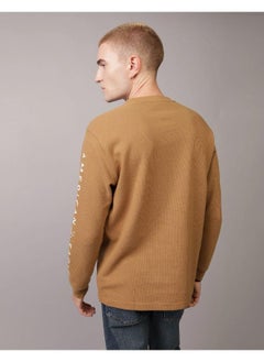 American Eagle AE Striped Crew Neck Sweater  - Image 2