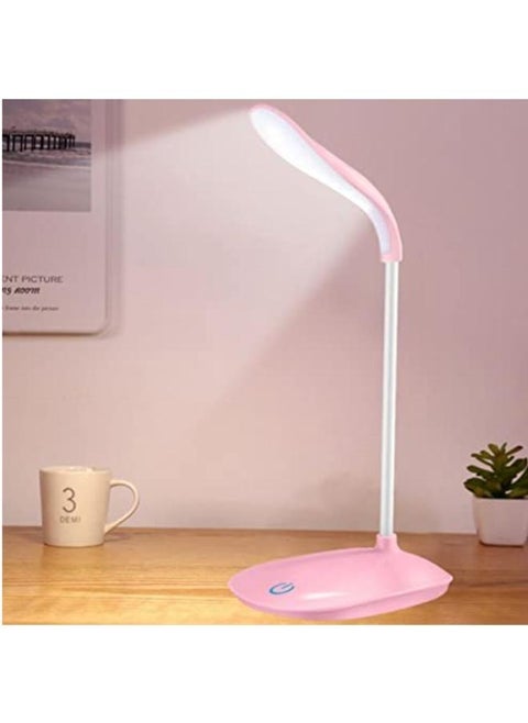 Study lamp USB Rechargeable Led Touch On Off Switch Student Study Reading Dimmer Led Table Lamps White Desk Light Lamp
