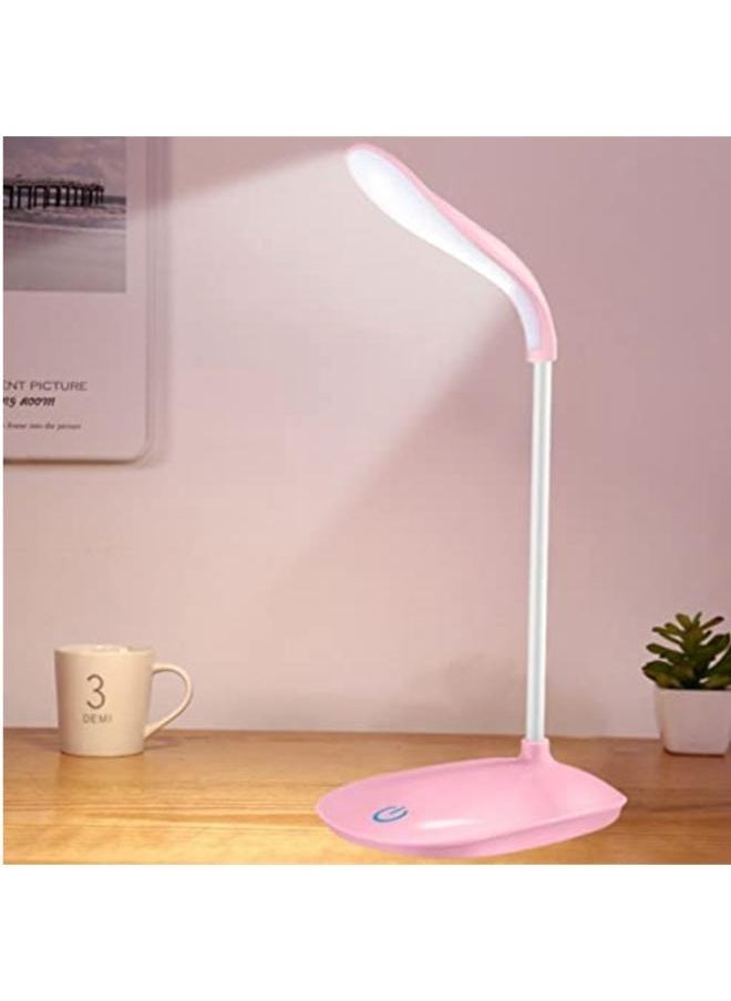 Study lamp USB Rechargeable Led Touch On Off Switch Student Study Reading Dimmer Led Table Lamps White Desk Light Lamp