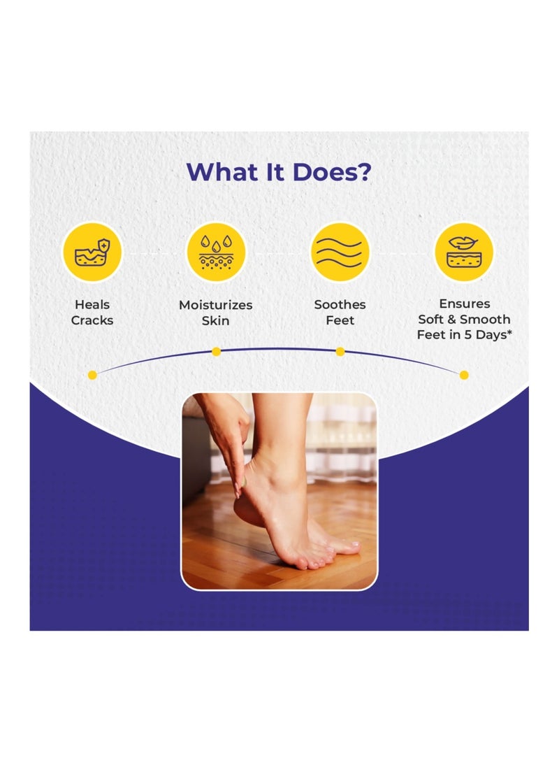 Krack Heel Repair, Ayurvedic Foot care cream, 25 Gm, Pack of 2 - Image 4