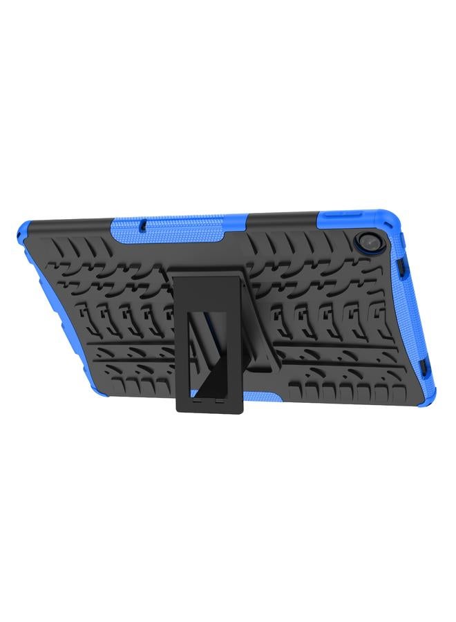 S-TOP Case For Lenovo Tab M10 Plus 10.6 3rd Gen 2022 Tire Texture TPU+PC Shockproof Case with Holder - Image 5
