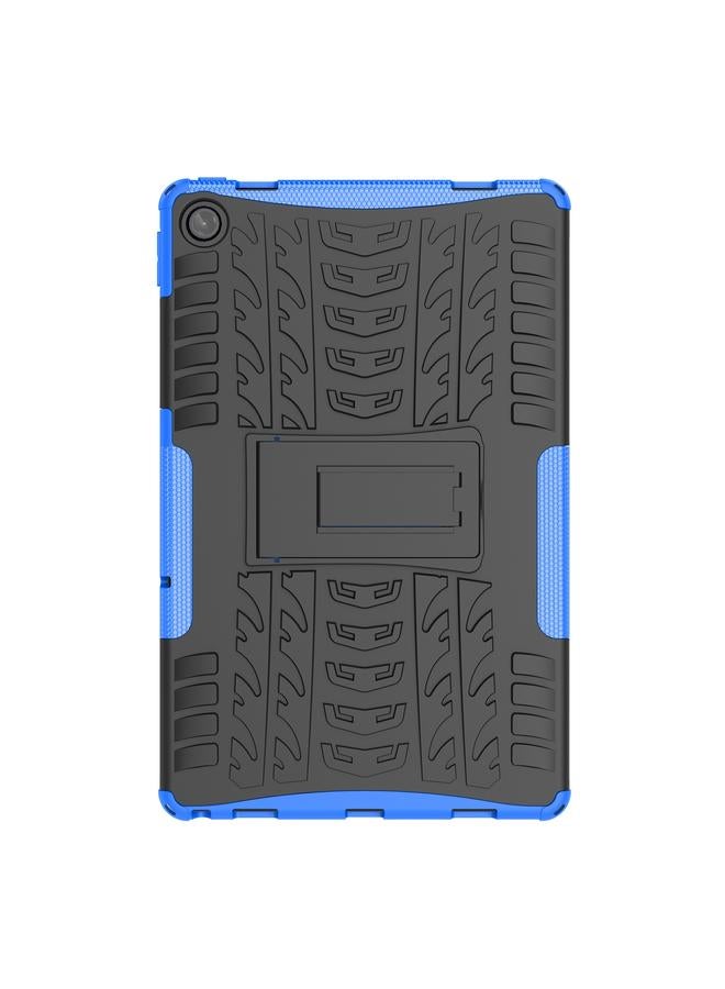 S-TOP Case For Lenovo Tab M10 Plus 10.6 3rd Gen 2022 Tire Texture TPU+PC Shockproof Case with Holder - Image 2