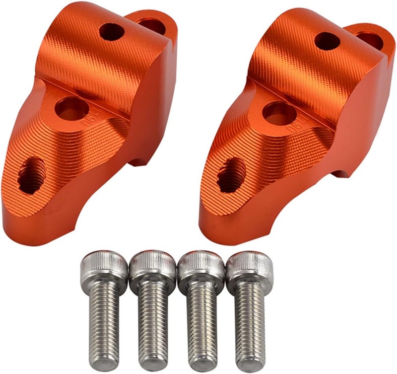 DEMULAX 30mm Rise Handlebar Risers for Motorcycles - Image 1