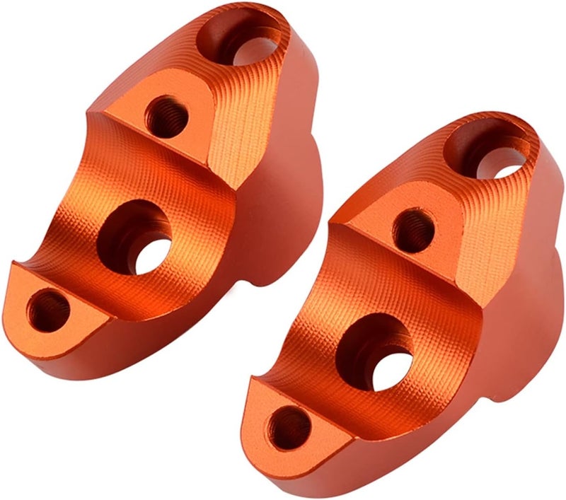 DEMULAX 30mm Rise Handlebar Risers for Motorcycles - Image 2