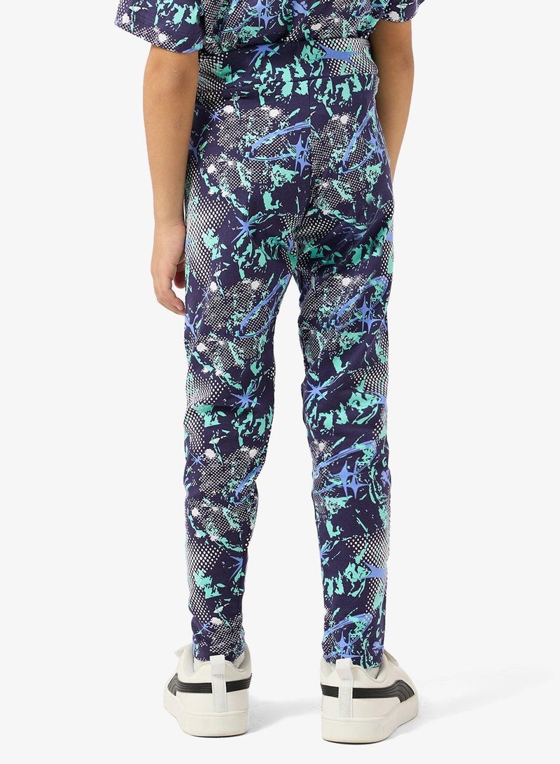 PUMA Youth Tweeniverse Aop Leggings - Image 3