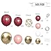 MEBAY Burgundy Balloon Arch Kit 141 Pcs Maroon Metallic Chrome Gold Rose Gold and White Latex Balloons Different Sizes 18 12 10 5 Inch for Birthday Wedding Anniversary Bridal Bachelorette Wine Party - Image 4