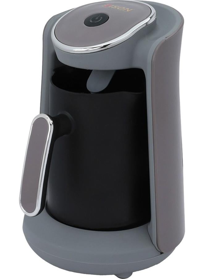 EDISON Coffee Maker 400 Watt 4 Cups Grey 