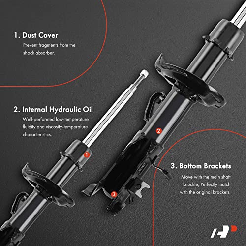 A-Premium Front Strut Assembly Compatible with Honda HR-V HRV 2016-2022, Driver and Passenger Side 2-PC Set - Image 3