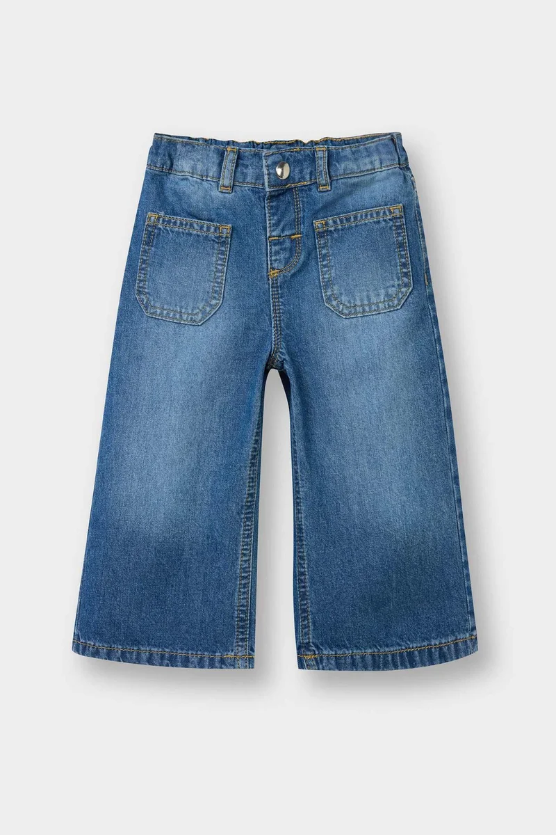 ديفاكتو Baby Girl Wide Leg Jeans