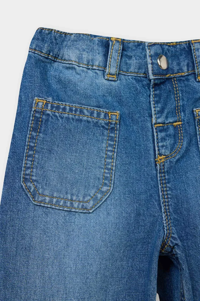 ديفاكتو Baby Girl Wide Leg Jeans