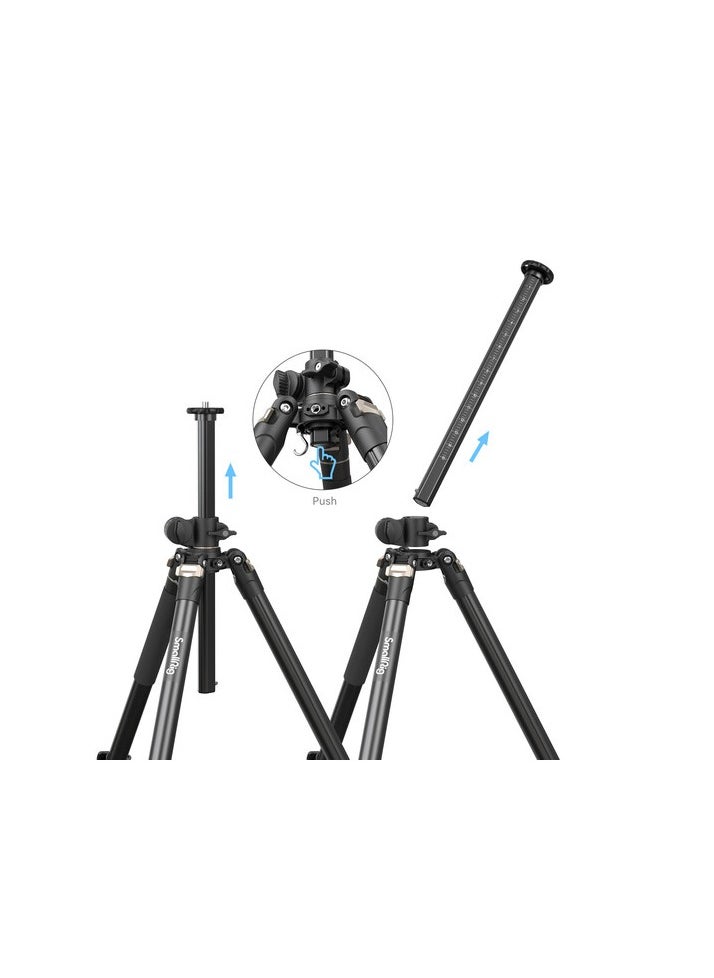 SMALLRIG SmallRig CT200 Lateral Center Column Aluminum Tripod with Monopod 4288  - Image 4