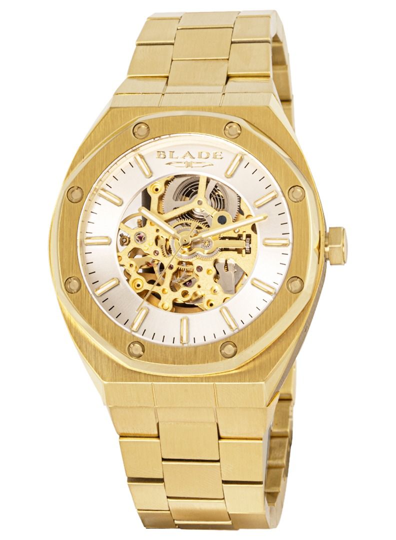BLADE Octa SS Men's Automatic Gold 3614G2GSG SS Case & Band Watch - Image 1
