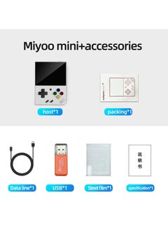 Miyoo MIYOO Mini Plus Portable Retro Handheld Game Console V2 Mini+ IPS Screen Classic Video Game Console Linux System Children's Gift  - Image 1