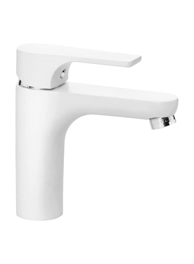 جي أس خلاط مغسلة ابيض كروم 2462 - Image 1