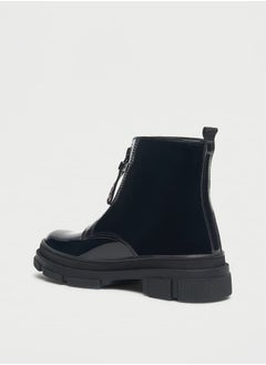 Barbie Printed Ankle Boots with Zip Closure  - Image 3