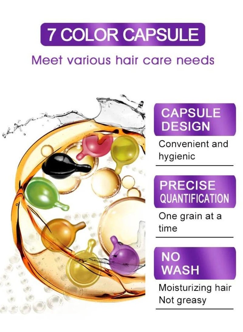 Sevich Hair Vitamin Serum Capsule Hair Treatment Serum Oil Capsules Hair Damage Repair Hair Serum Capsules for Daily Hair Care Nourishing Hair Treatment Oil Capsule Hair Oil Capsules Argon Oil Capsule 30pcs - Image 3