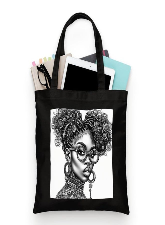 PrintingZone Printed Tote Bag For Women| Women's Cotton Canvas Printed Tote Bag - Large Capacity - Image 1