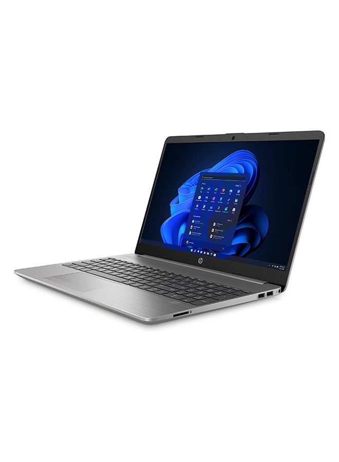 HP لابتوب 255 G9 بشاشة 15.6 بوصة عالية الدقة بالكامل (1920×1080)، معالج AMD Ryzen 5-5625U، ذاكرة وصول عشوائي 16 جيجابايت، قرص صلب SSD سعة 512 جيجابايت، بطاقة رسومات AMD Radeon، نظام تشغيل DOS (بدون ويندوز)، يدعم اللغتين الإنجليزية والعربية، لون فضي لامع. الإنجليزية/العربية فضي - Image 3