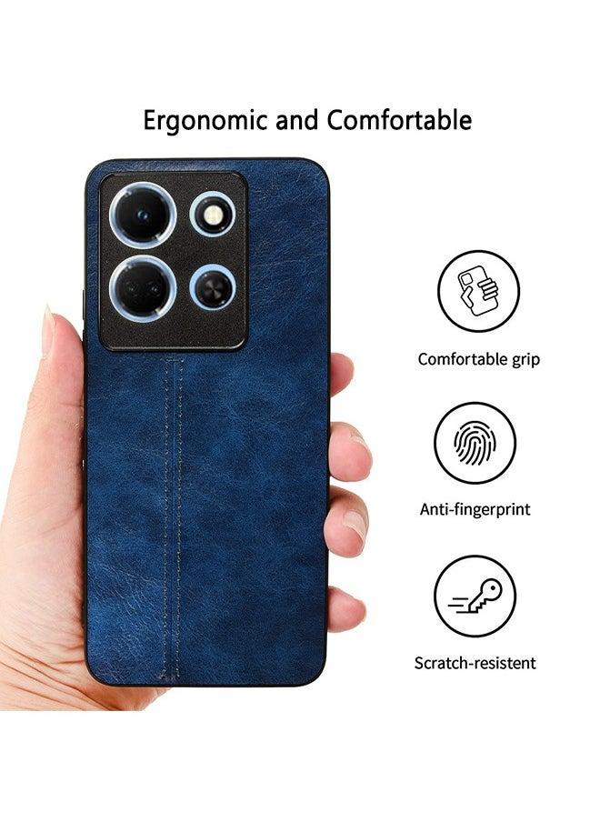 X-level Mobile Phone Case for Infinix Note 30 5G/X6711, Slim PU Leather Vintage Shockproof Phone Back Cover Lightweight Soft TPU Bumper Hard PC Hybrid Protective Case for Infinix Note 30 5G  - Image 3