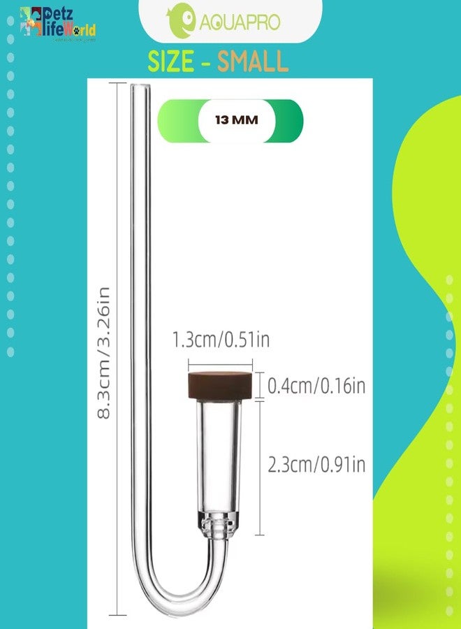 VAYINATO Aquapro Acrylic Microbubbles Co2 Diffuser For Planted Aquarium With Bulid In Bubble Counter|Break Proof|Leakproof(Small-13Mm|For Nano Tanks) - Image 2