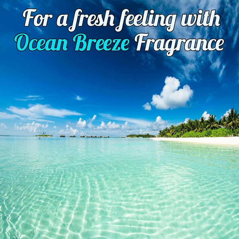 ECOLYTE+ جل استحمام لا باريسيين الفاخر - نسيم المحيط، 5 لترات مع فيتامين E لبشرة ناعمة وحريرية - Image 4