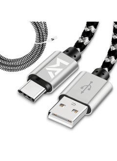 AMROAH 60W Cable Type A to Type С 2m 480 Mbps Speed USB A to USB C Cable Fast Charging Cord for Phones Tablets Notebooks Apple iPhone 16 15 Pro Max Plus iPad Air Mini MacBook Samsung Galaxy S24 Xiaomi  - Image 1
