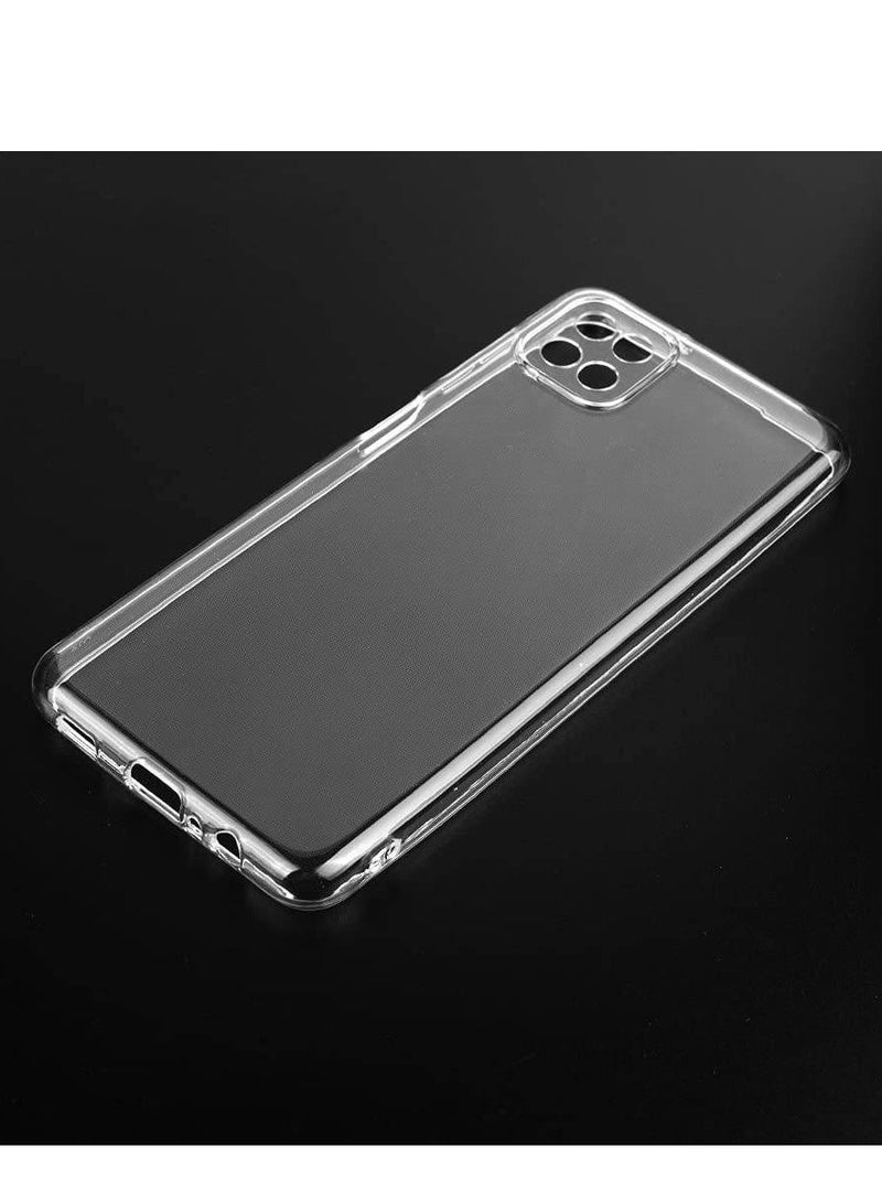 فيسوس Samsung Galaxy A22 5G شفاف شفاف واضحة الصدمات TPU غلاف علبة الهاتف الخلوي - Image 3