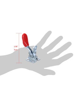 E-TING E-TING New 4PCS Hand Tool Toggle Clamp 201A Antislip Red Horizontal Clamp 201-A  - Image 4
