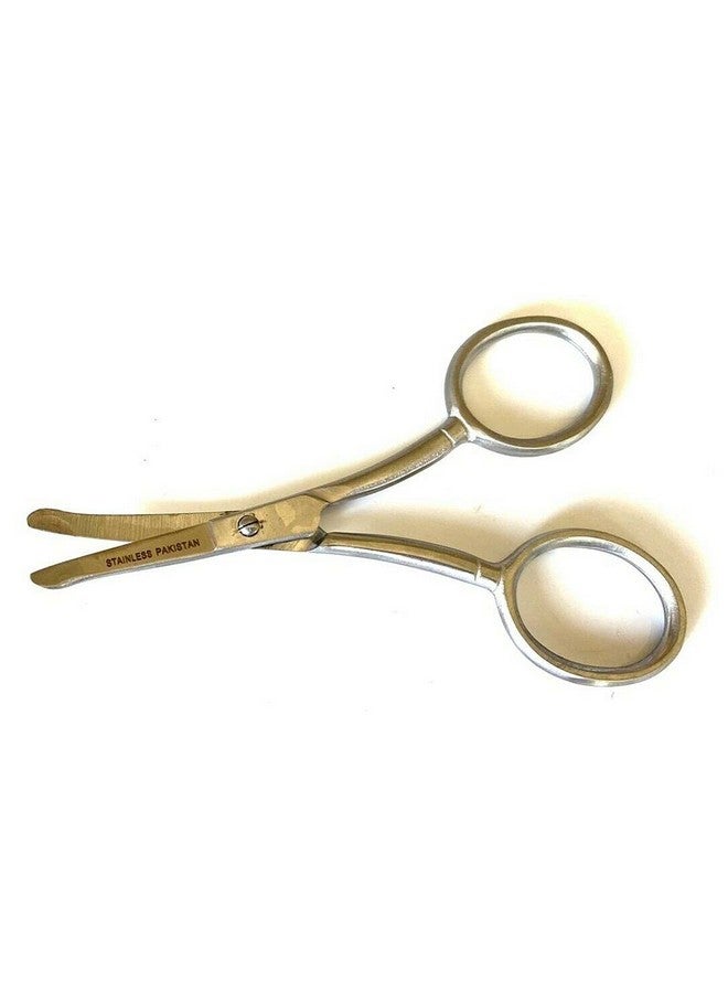 ميد تول مقص حلاقة للكلاب مقاس 3.5 بوصة مع أطراف أمان للعين والأذن والأنف من الفولاذ المقاوم للصدأ