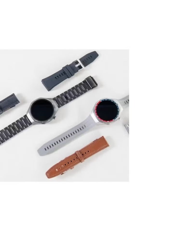 Hie-Q WR-GT6MAX Smartwatch – Ultra-Clear AMOLED Full Touch Display, 3 Interchangeable Straps, IP67 Waterproof, Fitness Tracker with Heart Rate & Sleep Monitoring, Multi-Sport Modes, Smart Notifications, Long Battery Life, Compatible with Android & iOS - Image 1