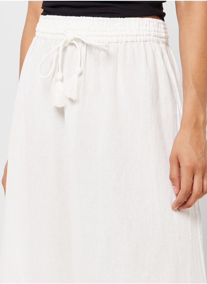 VERO MODA Elasticated High Waist Maxi Skirt  - Image 3