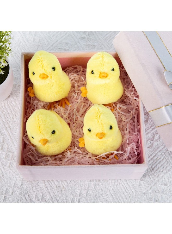 3 otters 4Pcs Wind Up Chick Toys, Cute Wind-Up Chicks Lifelike Plush Chicken Toys For Kids Goodie Bags Treasure Chest Party Favors Gifts - Image 5