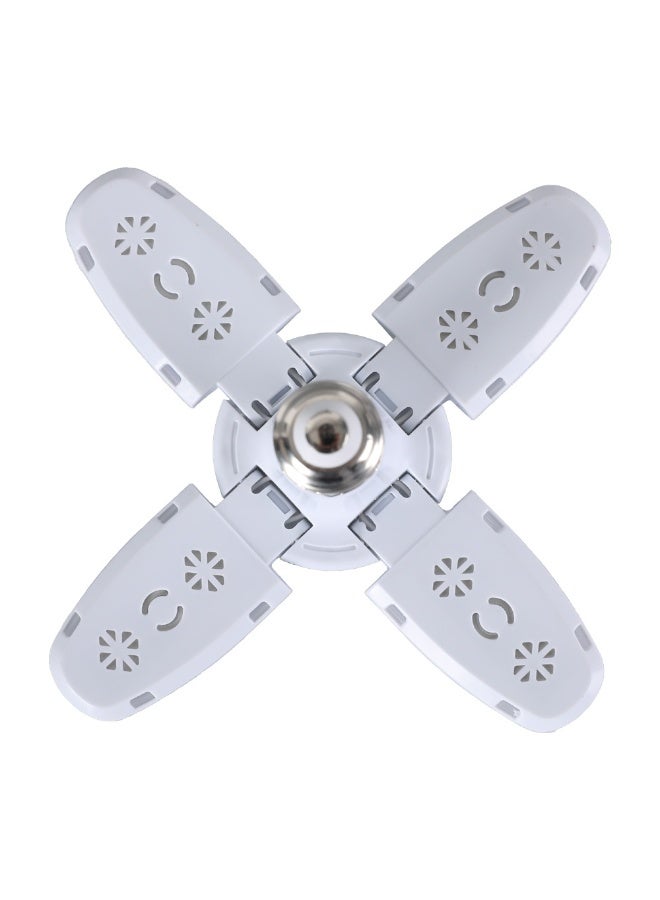 مصباح إل إي دي قابلة للطي مصباح شفرة رباعية الأوراق لمبة مصغرة قابلة للتشكيل مصباح مركبة فائقة السطوع وفعال في الطاقة مصباح إضاءة أساسي للمستودع وورشة العمل - Image 3