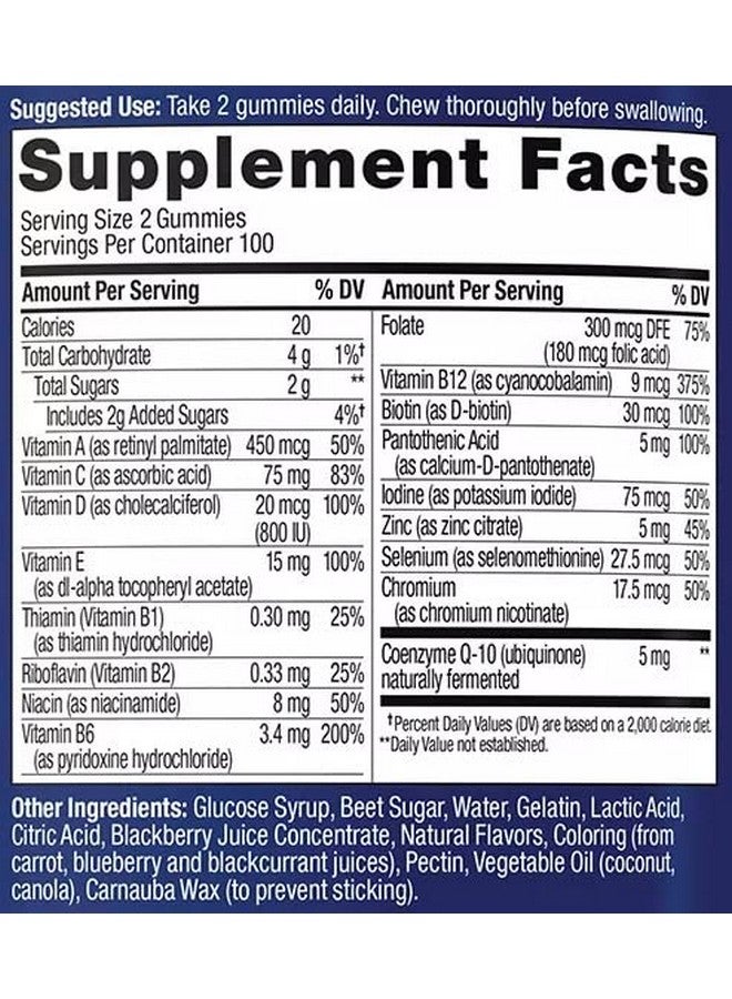 OLLY Men's MULTIVITAMIN Pack of 200 Gummies - Image 5