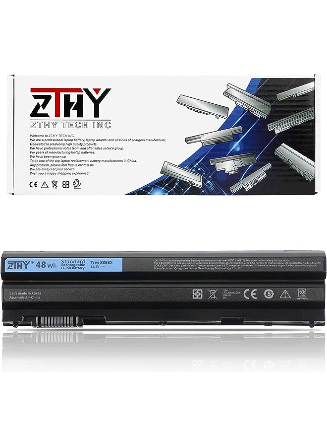 ZTHY 48Wh 8858X Laptop Battery For Dell Inspiron 14R 4420 5420 5425 15R 4520 5520 7520 17R 4720 5720 Latitude E5420 E5520 E5530 E6420 E6430 E6520 Vostro 3460 3560 Series T54Fj M5Y0X N3X1D - Image 1