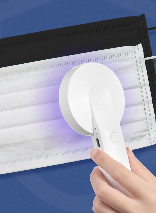 Shuer Handheld Portable Ultraviolet Disinfection Lamp 7.4W 2000mAh GXZ-XD2 White - Image 3