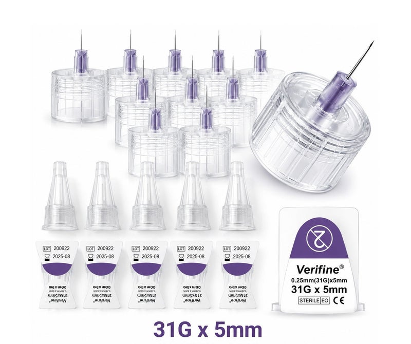 Verifine Insulin Pen Needles 31G 5mm -50 PCS - Image 3