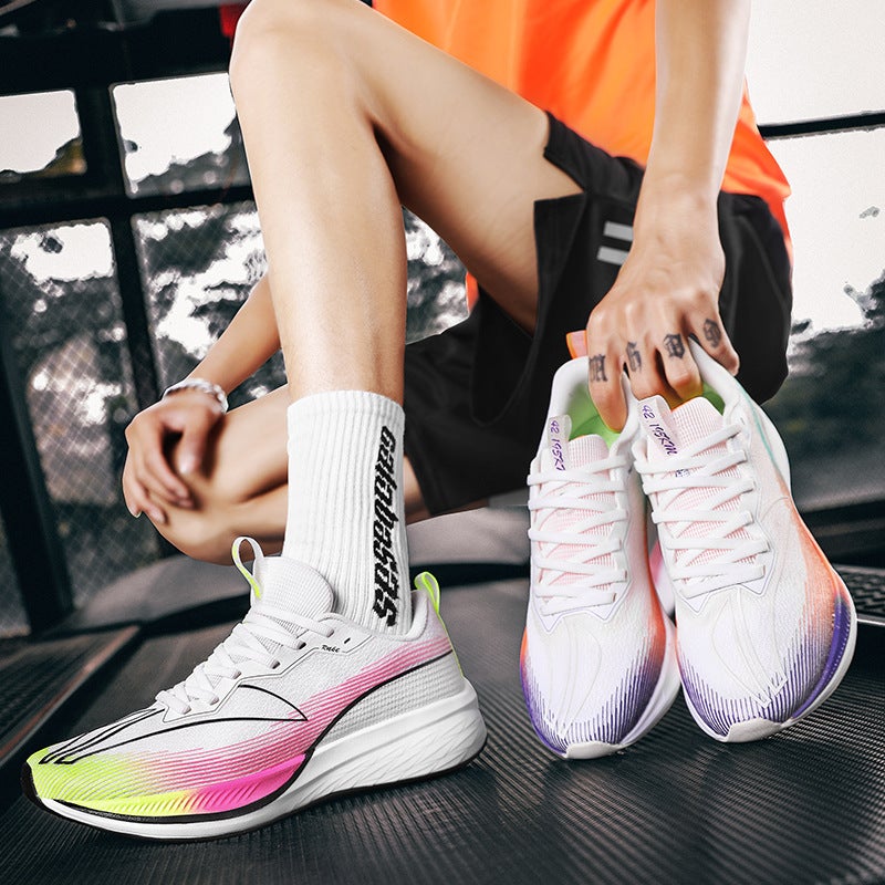 Running Shoes Men'S Red Rabbit 6Pro Shock Absorbing Ultra Light Professional Summer Breathable Big Kids Teenager Flying Electric 3 Sports Running Shoes - Image 4
