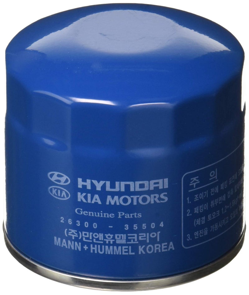 Hyundai Genuine 26300-35504 Oil Filter - Image 1