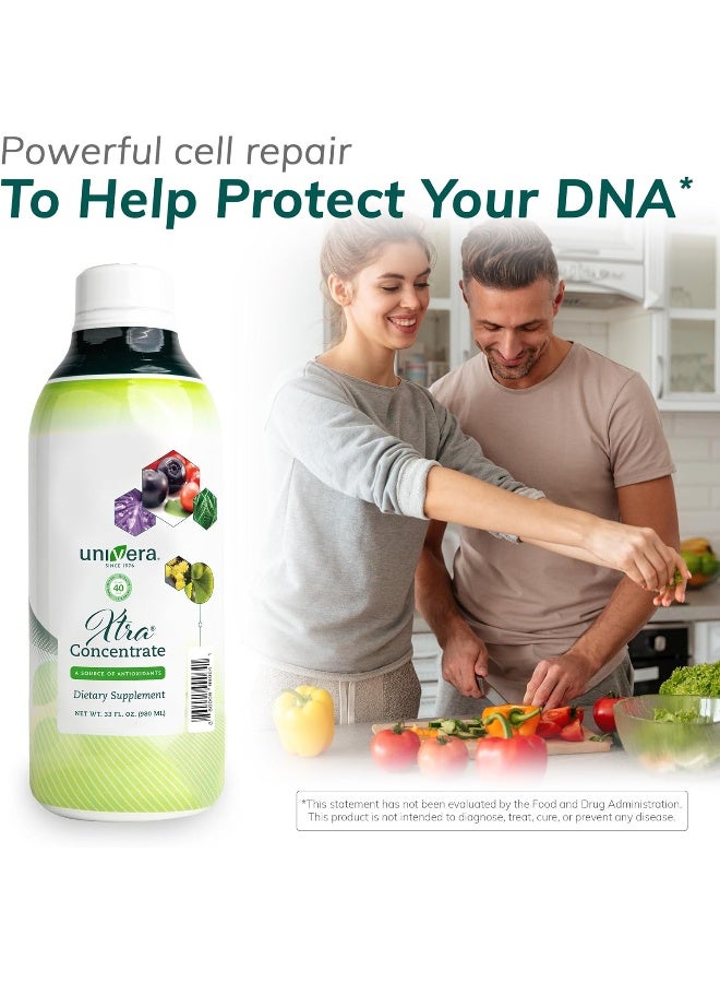 Univera إكسترا تركيز، مركب فيتامين ب، طاقة حيوية، 15 مكون طبيعي، إدارة التوتر، تحسين صحة المفاصل، حماية معززة من الأكسدة، سائل، إمداد لمدة 30 يوم، زجاجة 33 أونصة - Image 5