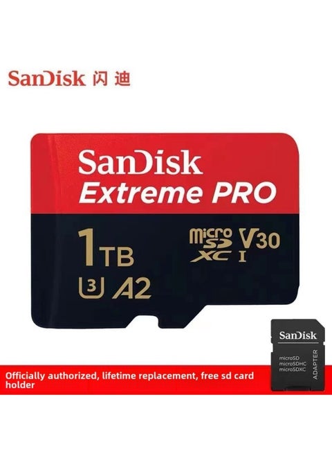 For Sandi Tf Card 1TB Mobile Phone Memory Card 1000g Micro Sd Card Motion Camera Switch Storage-Capacity:1TB