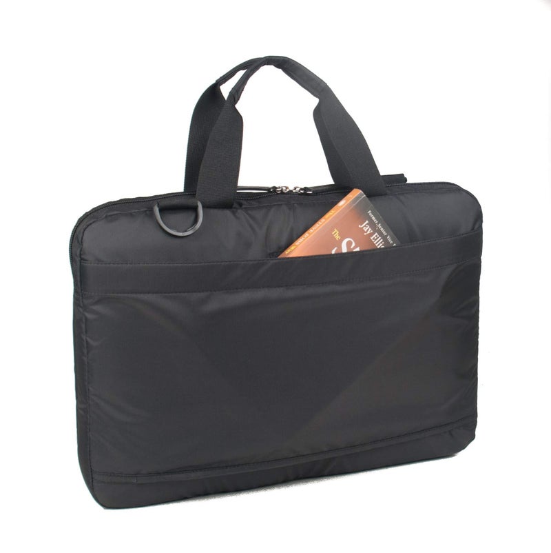 Protecta The Professional Office Laptop Bag Briefcase For Women & Men Fits Laptops With Screen Size Up to 11.6 Inch & Tablets - Ideal For Office & Work - Black & Indian Geometric Print - Image 4
